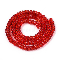 Прозрачные стеклянные бусины GLAA-T025-6mm-15