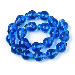 Perles vernissées manuelles&nbsp;LAMP-T022-04D