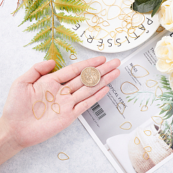 Латунные соединительные колечки KK-SC0001-23G