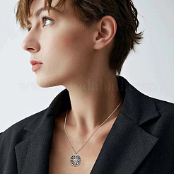 4 шт. 4 стиля 304 нержавеющая сталь скандинавская руна Валькнут кулон STAS-DC0012-48