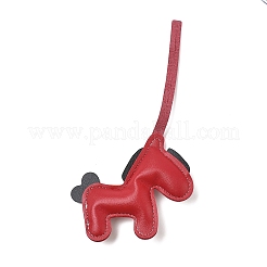 Pferdeanhänger aus PU-Leder&nbsp;HJEW-A012-01D