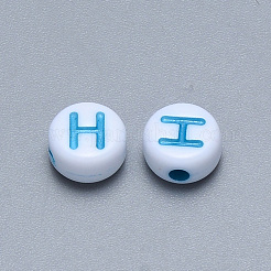 Ремесленные акриловые бусины с горизонтальными отверстиями SACR-S201-11H