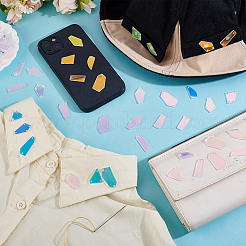 2 коробка акриловое зеркало пришитые стразы DIY-GA0008-19