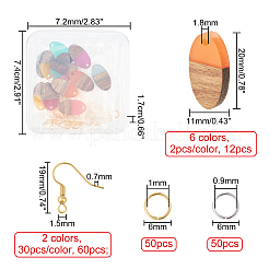 DIY baumeln Ohrring machen Kits&nbsp;DIY-OC0005-16