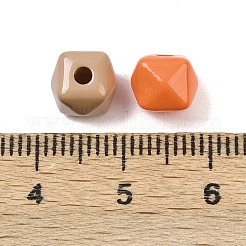 Непрозрачные акриловые бусины&nbsp;OACR-H058-02