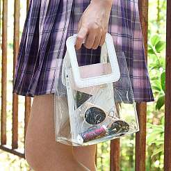 Borsa trasparente laser in pvc&nbsp;sgABAG-SZ0001-04A-04