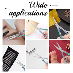 2 шт. 2-х стилевые ножницы для вышивки из нержавеющей стали TOOL-SC0001-41