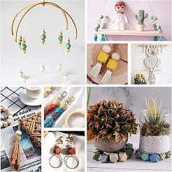 Незаконченные деревянные бусы&nbsp;WOOD-PH0009-35