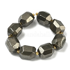 Stränge aus natürlichen Goldpyritperlen&nbsp;G-G459-C01-01