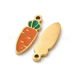 Подвески из нержавеющей стали 304 с эмалью&nbsp;STAS-U060-01G-02