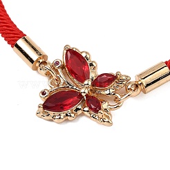 12 pz 12 colori braccialetti in poliestere&nbsp;BJEW-P340-12B-G