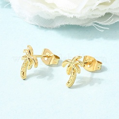 Pendientes de acero inoxidable 304 para mujer&nbsp;SA-CBA7062-25G