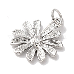 Подвески из латуни и кубического циркония&nbsp;KK-L216-056P