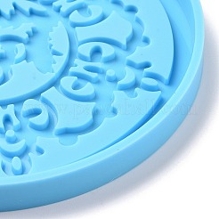 Moules en silicone pour grands pendentifs sur le thème de noël&nbsp;DIY-L067-B09