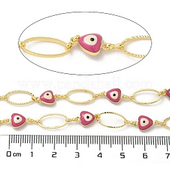 Латунные эмалевые звенья цепи CHC-P012-09G-01