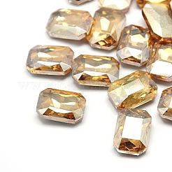 Cabochons strass di vetro pointed back &nbsp;RGLA-A017-8x10mm-M