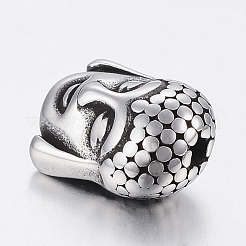 Бусины из нержавеющей стали 304 STAS-F150-013AS