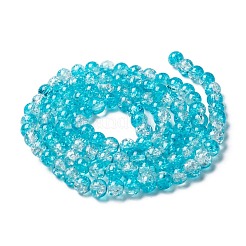 Выпечки окрашенные нити шарик хруст стекла&nbsp;CCG-S001-8mm-06