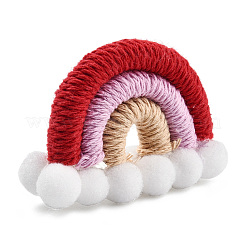 Поликоттон (полиэстер-хлопок) тканый Радужный настенный подвес FIND-T035-16F