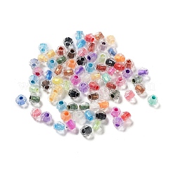 100pcs perles de verre transparentes&nbsp;X1-GLAA-P061-01A