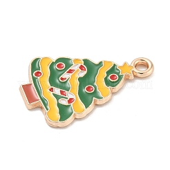 Weihnachten Legierung Emaille Anhänger&nbsp;ENAM-K074-01G-13
