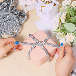 2шт 2 цвета витой шнур из полиэстера DIY-CA00001