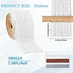 3 шт. 3-цветная самоклеящаяся контактная бумага с зернистостью xpe&nbsp;DIY-CP0012-23