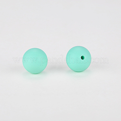 Perline focali rotonde in silicone&nbsp;LS-SI-JX0046A-38