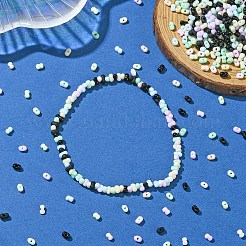 90 г 9-х цветов стеклянный матовый бисер SEED-YW0002-53A