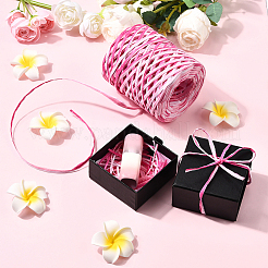 Сегментированные окрашенные шнуры из рафии для поделок своими руками&nbsp;OCOR-WH20020-27A