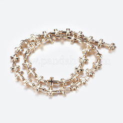 Non magnetici perle ematite sintetico fili&nbsp;G-P338-23A-8x10mm-KCG
