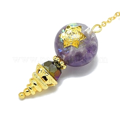 Круглый маятник из смолы G-C117-01G-10