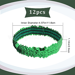 Широкая блестящая повязка на голову&nbsp;OHAR-WH0001-05