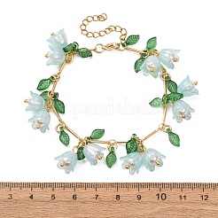 Bracelets à breloques en acrylique&nbsp;BJEW-TA00535-02