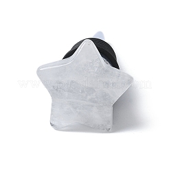 Звезда натуральный кварцевый кристалл винные пробки&nbsp;DJEW-P021-D03