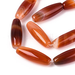 Натуральные полосатые агатовые / полосатые агатовые бусинки&nbsp;G-S280-10E