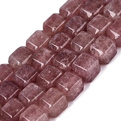 Natürlichen Erdbeere Quarzperlen Stränge&nbsp;G-Q608-10K