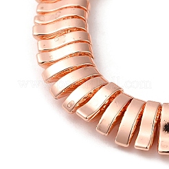 Perline di ematite non magnetici fili sintetici&nbsp;G-E610-C01-RG