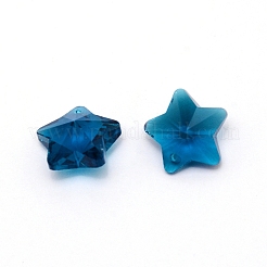 Прозрачные стеклянные подвески GLAA-P037-04-19