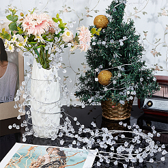 Прозрачный пластиковый двухконусный кулон для торта&nbsp;FIND-WH0126-341