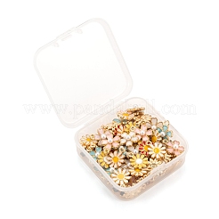 80шт 8 стиля сплава эмалевые подвески&nbsp;X1-ENAM-FS0001-03LG