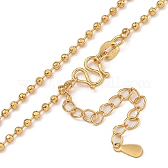 Ожерелья-цепочки из латуни для женщин NJEW-U011-07G