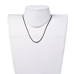 Натуральной кожи ожерелье делая NJEW-JN02464