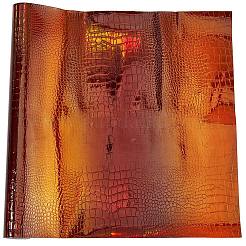 Лазерный крокодиловый узор ПВХ кожа ткань&nbsp;FIND-WH20026-011O