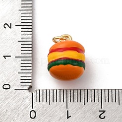 Латунь эмаль подвески&nbsp;KK-Q098-16G-B