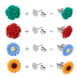 Boucles d'oreilles et fabrication de bagues&nbsp;DIY-TA0004-01P