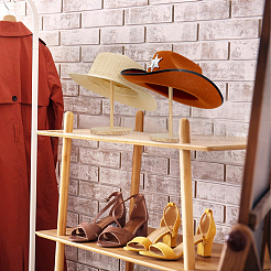 Деревянные стенды для шляп ODIS-WH0078-33A