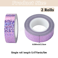 Декоративные лазерные бумажные ленты для скрапбукинга своими руками&nbsp;DIY-WH20001-98B