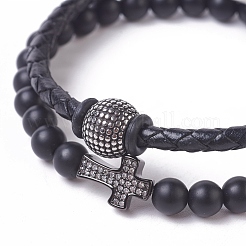 Stapelbare Armbandsets&nbsp;BJEW-JB04836
