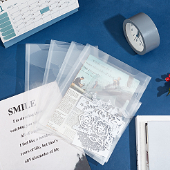 39 шт. 3-х видов полипропиленовых пластиковых конвертов AJEW-GL0001-33